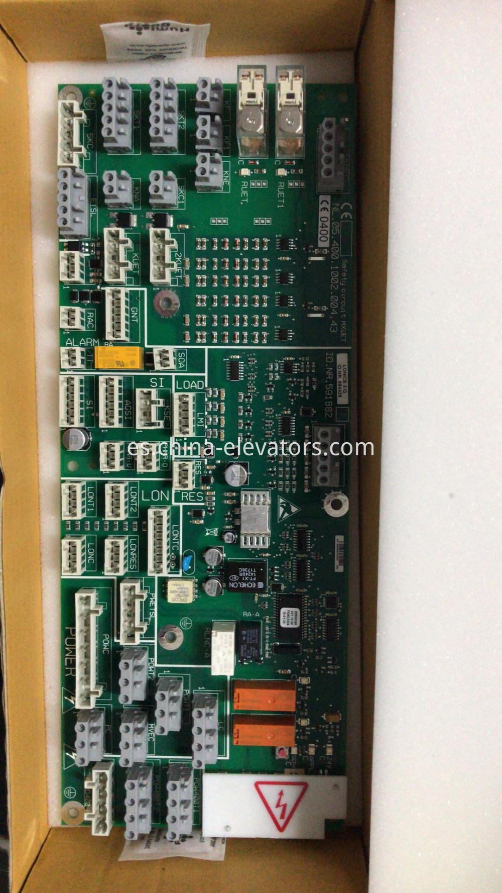 Schindler 3300/5400 Cabina de ascensores Top Board 594428 Schindler 3300/5400 Elevator Cabin Top Board 594428